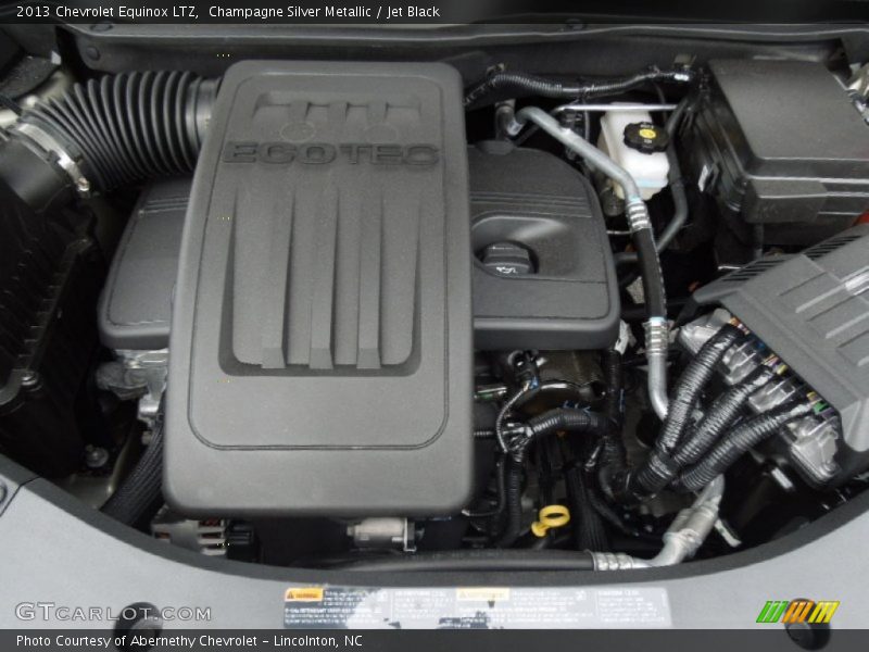 Champagne Silver Metallic / Jet Black 2013 Chevrolet Equinox LTZ