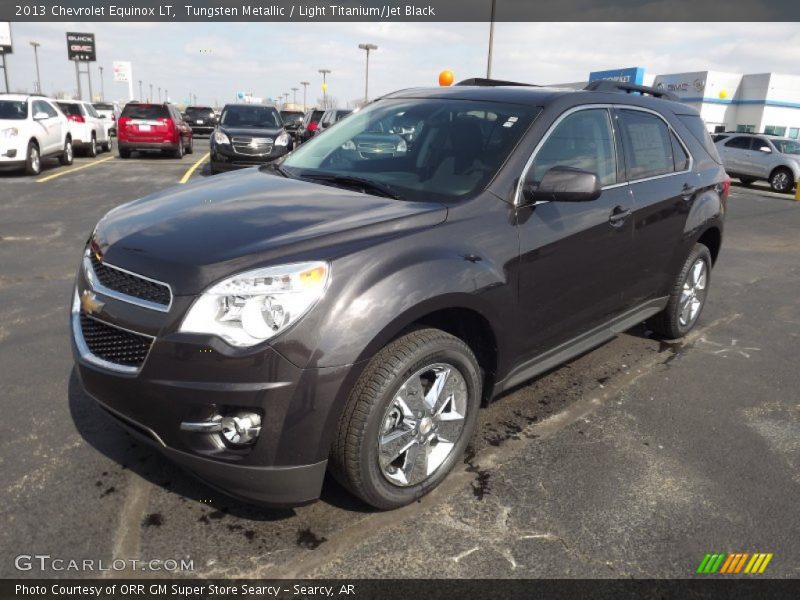 Tungsten Metallic / Light Titanium/Jet Black 2013 Chevrolet Equinox LT