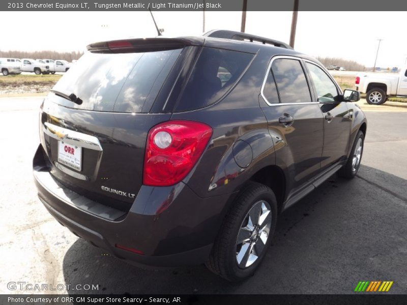 Tungsten Metallic / Light Titanium/Jet Black 2013 Chevrolet Equinox LT