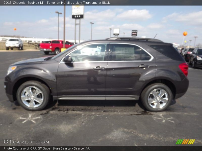 Tungsten Metallic / Light Titanium/Jet Black 2013 Chevrolet Equinox LT