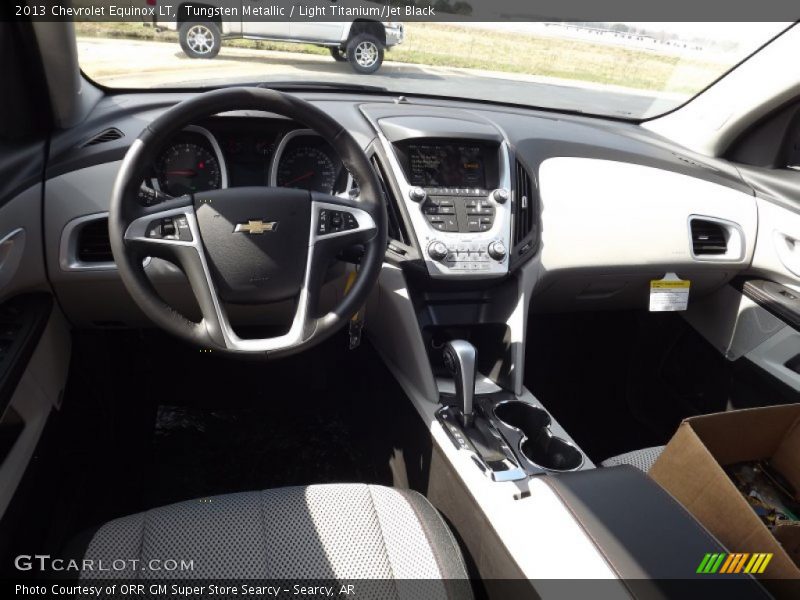 Tungsten Metallic / Light Titanium/Jet Black 2013 Chevrolet Equinox LT
