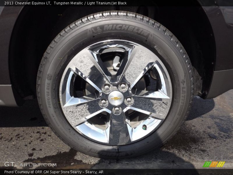 Tungsten Metallic / Light Titanium/Jet Black 2013 Chevrolet Equinox LT