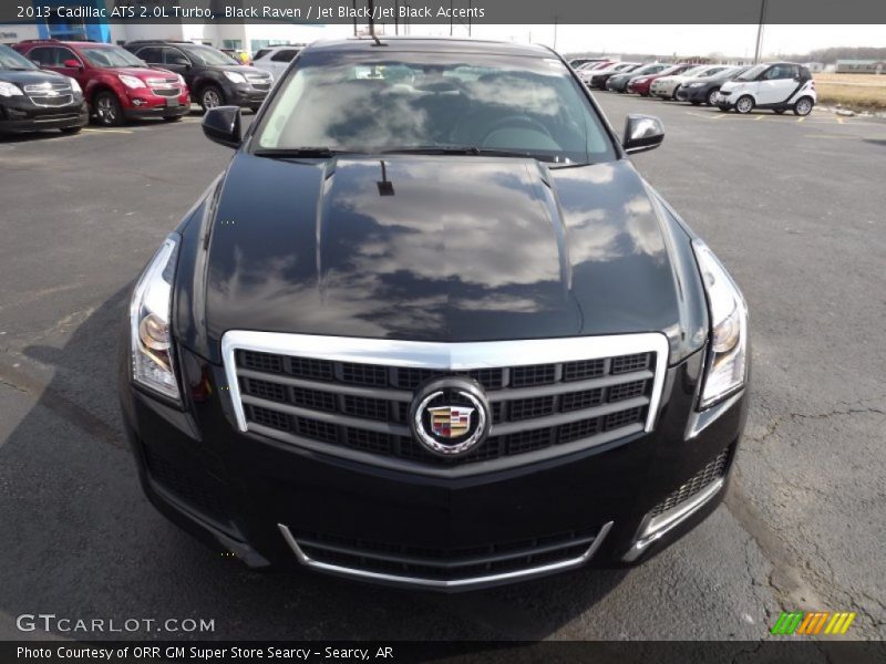 Black Raven / Jet Black/Jet Black Accents 2013 Cadillac ATS 2.0L Turbo