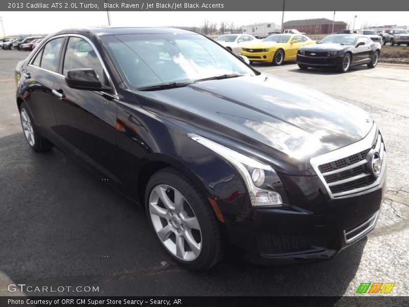 Black Raven / Jet Black/Jet Black Accents 2013 Cadillac ATS 2.0L Turbo