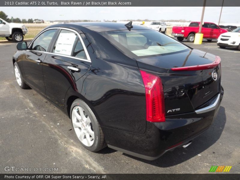 Black Raven / Jet Black/Jet Black Accents 2013 Cadillac ATS 2.0L Turbo
