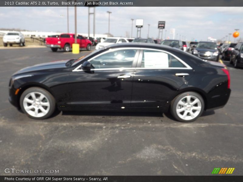 Black Raven / Jet Black/Jet Black Accents 2013 Cadillac ATS 2.0L Turbo