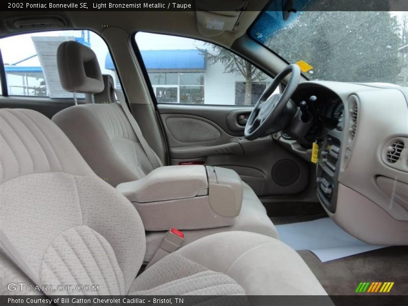Light Bronzemist Metallic / Taupe 2002 Pontiac Bonneville SE