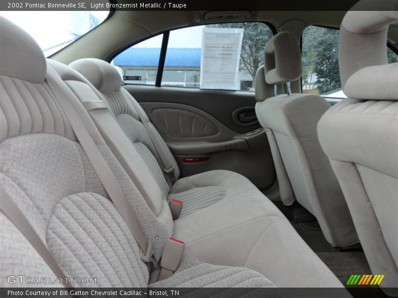 Light Bronzemist Metallic / Taupe 2002 Pontiac Bonneville SE