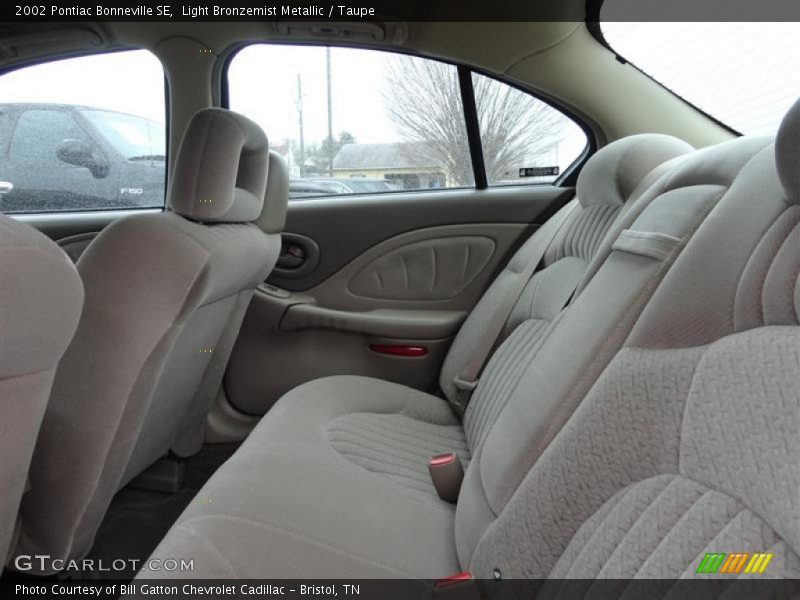 Light Bronzemist Metallic / Taupe 2002 Pontiac Bonneville SE