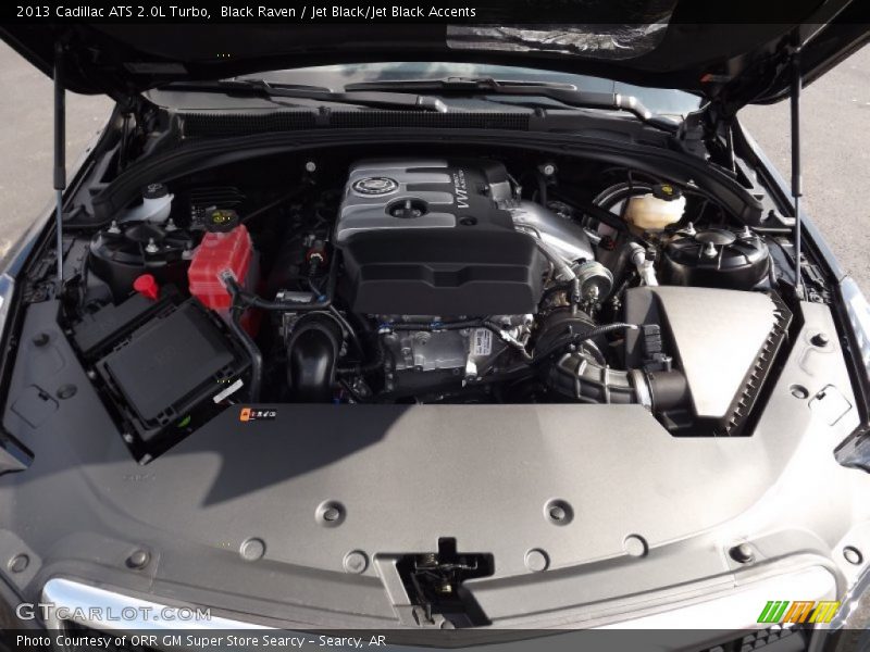 Black Raven / Jet Black/Jet Black Accents 2013 Cadillac ATS 2.0L Turbo