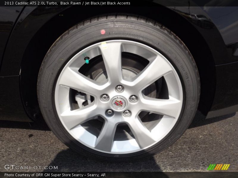 Black Raven / Jet Black/Jet Black Accents 2013 Cadillac ATS 2.0L Turbo