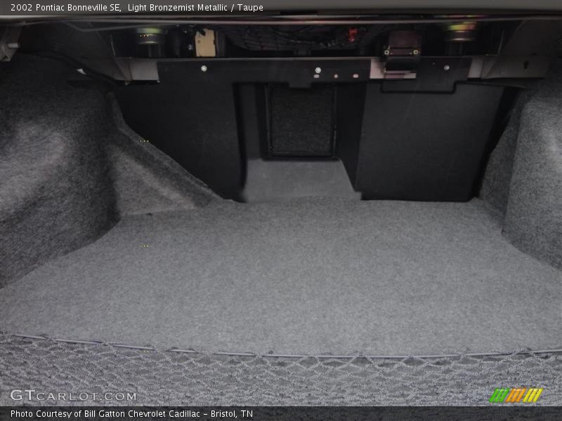 Light Bronzemist Metallic / Taupe 2002 Pontiac Bonneville SE
