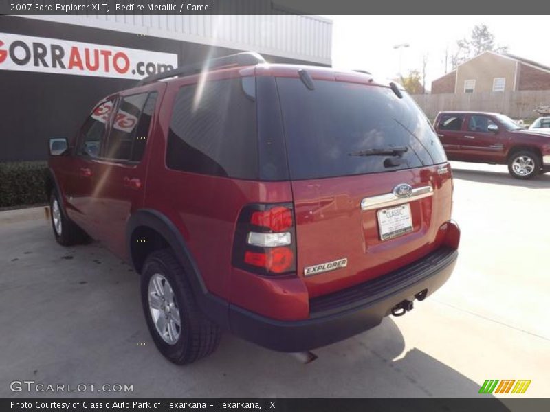 Redfire Metallic / Camel 2007 Ford Explorer XLT
