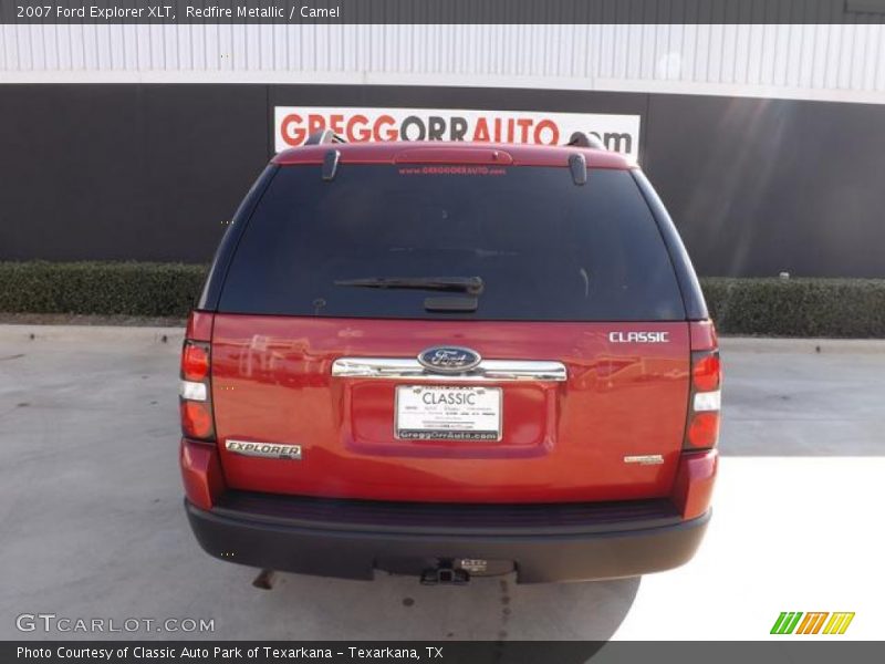 Redfire Metallic / Camel 2007 Ford Explorer XLT