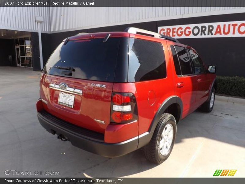 Redfire Metallic / Camel 2007 Ford Explorer XLT