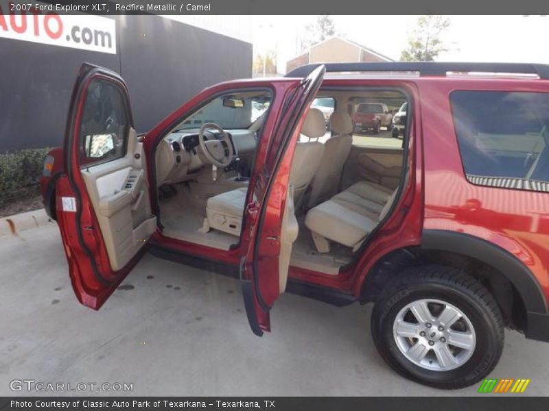 Redfire Metallic / Camel 2007 Ford Explorer XLT