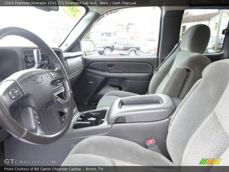 Black / Dark Charcoal 2004 Chevrolet Silverado 1500 Z71 Extended Cab 4x4