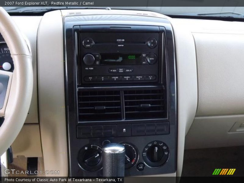 Controls of 2007 Explorer XLT