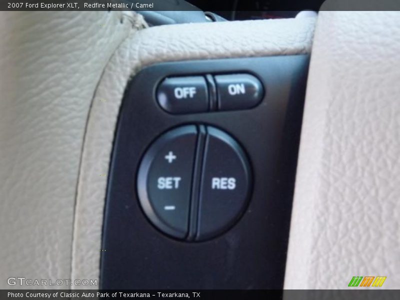 Controls of 2007 Explorer XLT