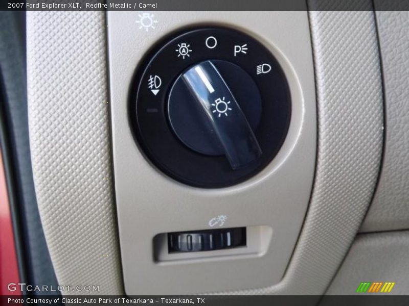 Controls of 2007 Explorer XLT