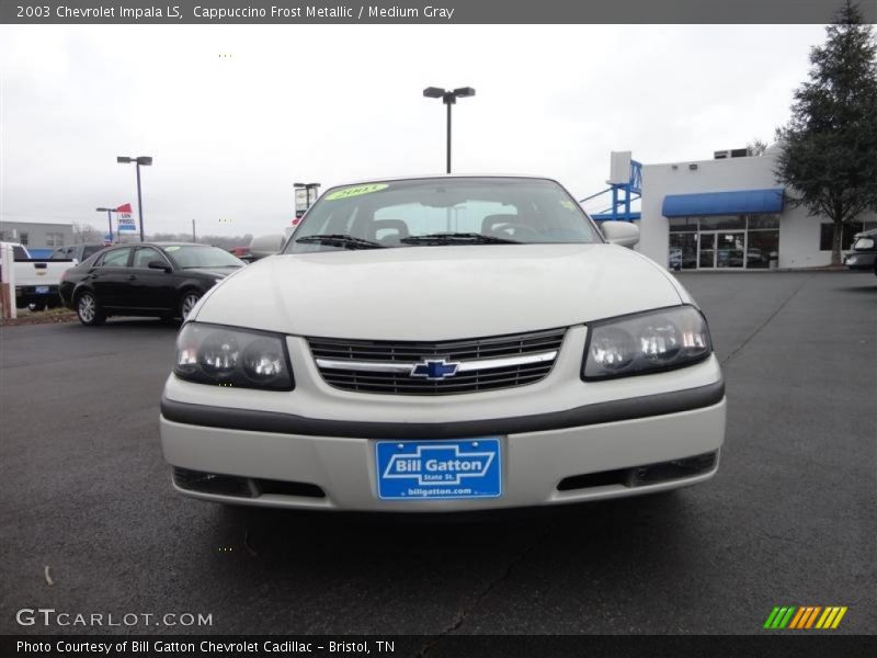 Cappuccino Frost Metallic / Medium Gray 2003 Chevrolet Impala LS