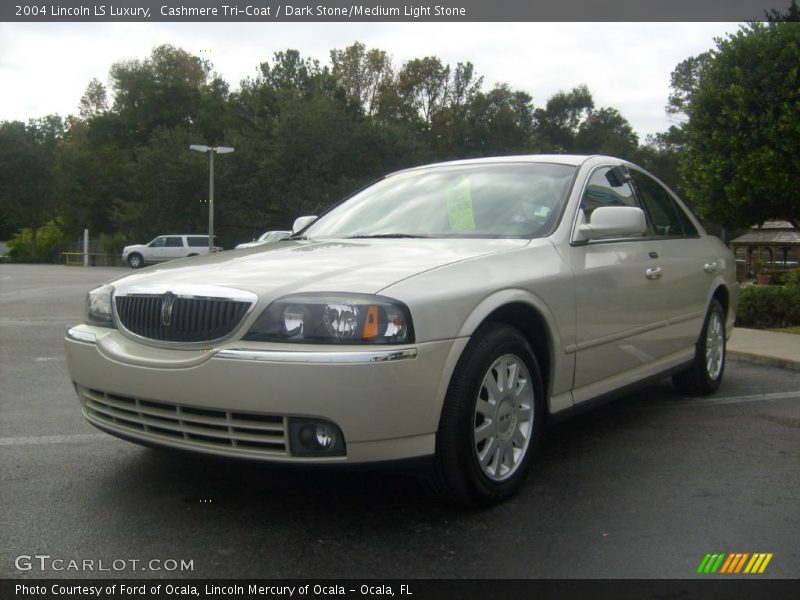 Cashmere Tri-Coat / Dark Stone/Medium Light Stone 2004 Lincoln LS Luxury