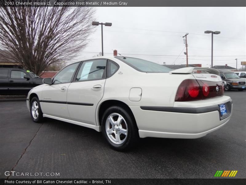 Cappuccino Frost Metallic / Medium Gray 2003 Chevrolet Impala LS