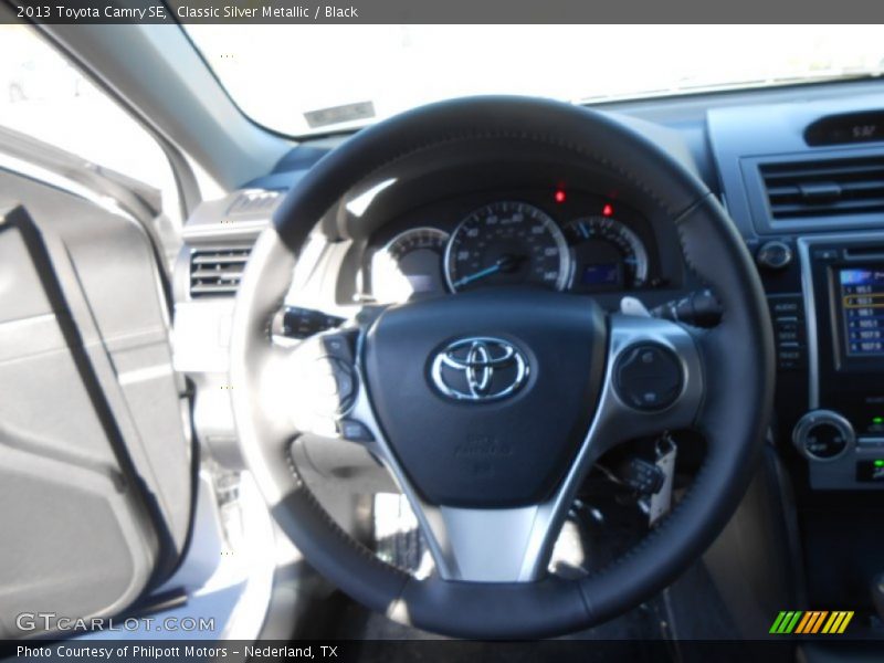 Classic Silver Metallic / Black 2013 Toyota Camry SE