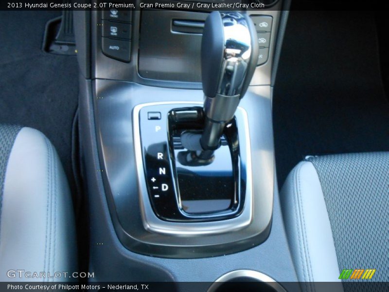  2013 Genesis Coupe 2.0T Premium 8 Speed SHIFTRONIC Automatic Shifter