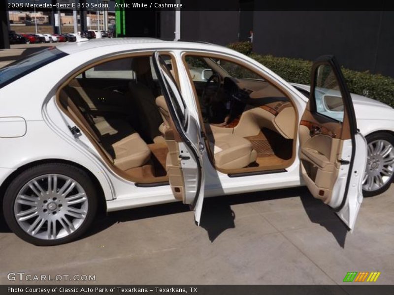 Arctic White / Cashmere 2008 Mercedes-Benz E 350 Sedan