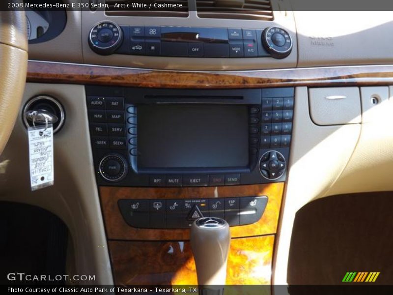 Arctic White / Cashmere 2008 Mercedes-Benz E 350 Sedan