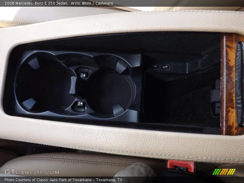Arctic White / Cashmere 2008 Mercedes-Benz E 350 Sedan
