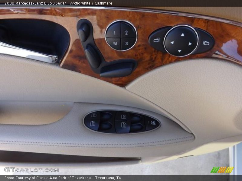 Arctic White / Cashmere 2008 Mercedes-Benz E 350 Sedan