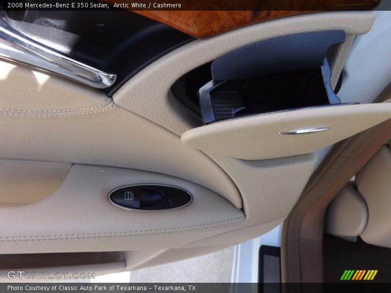 Arctic White / Cashmere 2008 Mercedes-Benz E 350 Sedan