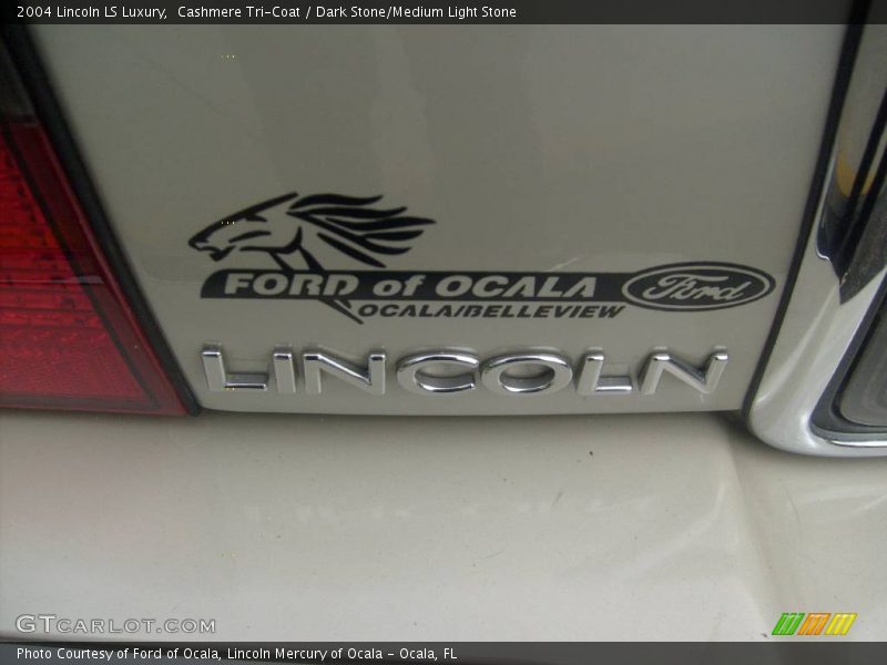 Cashmere Tri-Coat / Dark Stone/Medium Light Stone 2004 Lincoln LS Luxury
