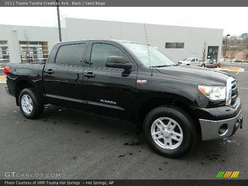 Black / Sand Beige 2011 Toyota Tundra CrewMax 4x4