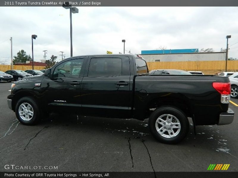 Black / Sand Beige 2011 Toyota Tundra CrewMax 4x4