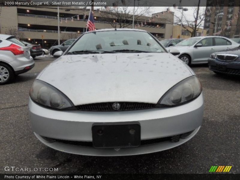 Silver Frost Metallic / Graystone 2000 Mercury Cougar V6