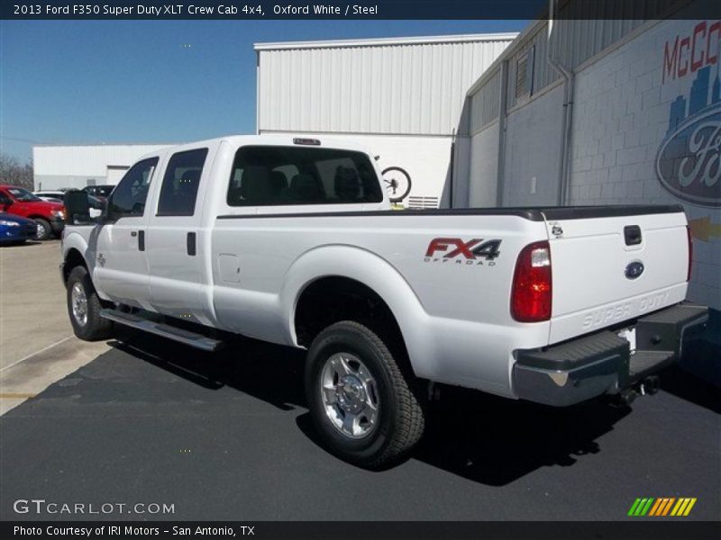 Oxford White / Steel 2013 Ford F350 Super Duty XLT Crew Cab 4x4
