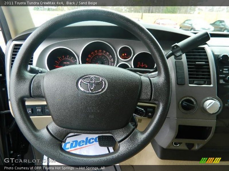 Black / Sand Beige 2011 Toyota Tundra CrewMax 4x4