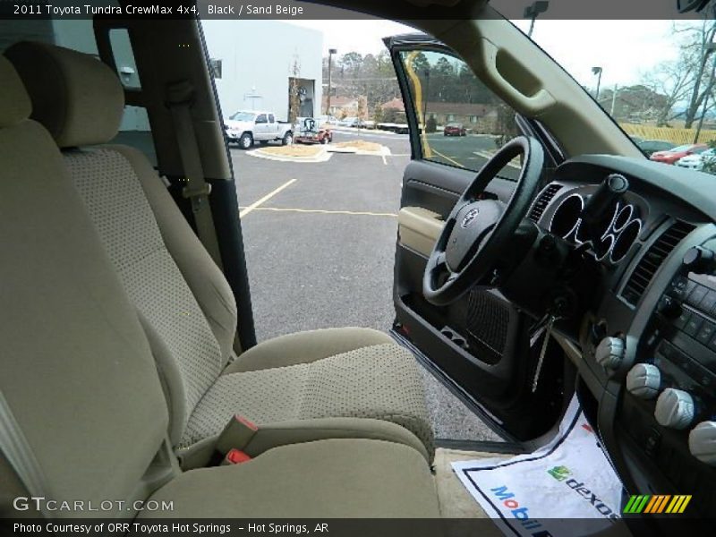 Black / Sand Beige 2011 Toyota Tundra CrewMax 4x4
