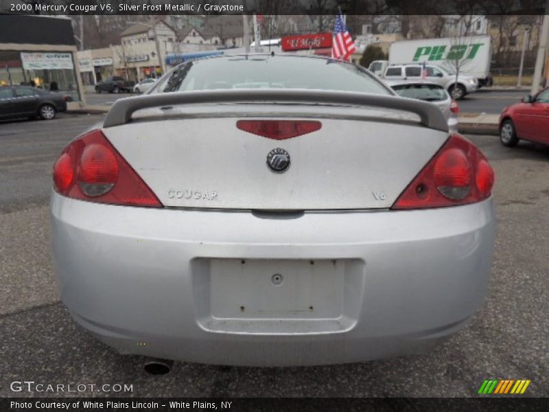 Silver Frost Metallic / Graystone 2000 Mercury Cougar V6