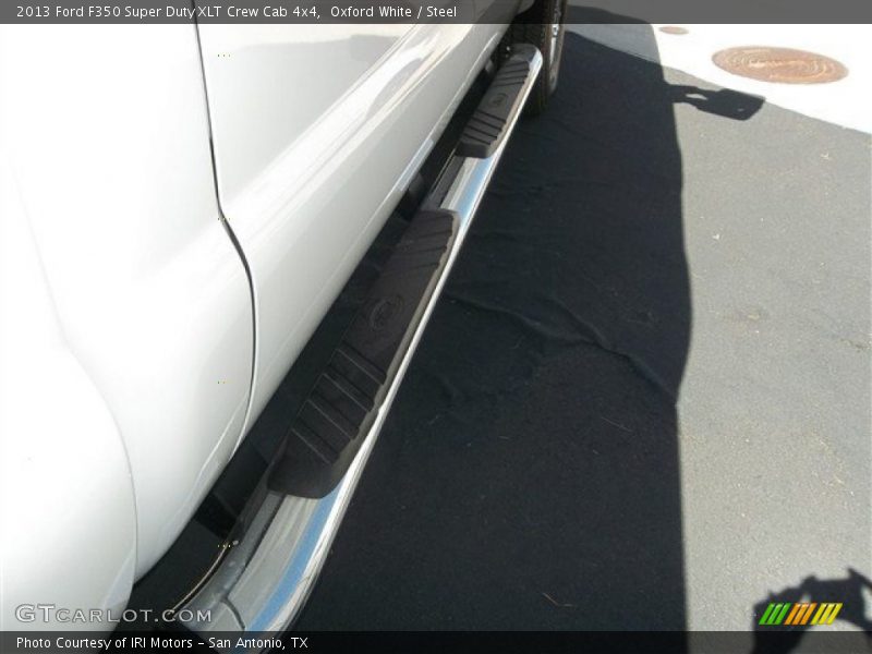 Oxford White / Steel 2013 Ford F350 Super Duty XLT Crew Cab 4x4