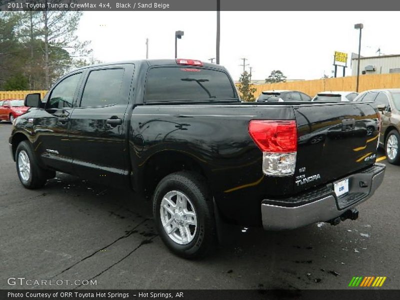 Black / Sand Beige 2011 Toyota Tundra CrewMax 4x4