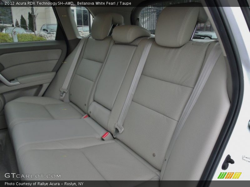 Bellanova White Pearl / Taupe 2012 Acura RDX Technology SH-AWD