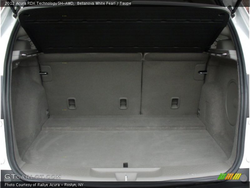 Bellanova White Pearl / Taupe 2012 Acura RDX Technology SH-AWD