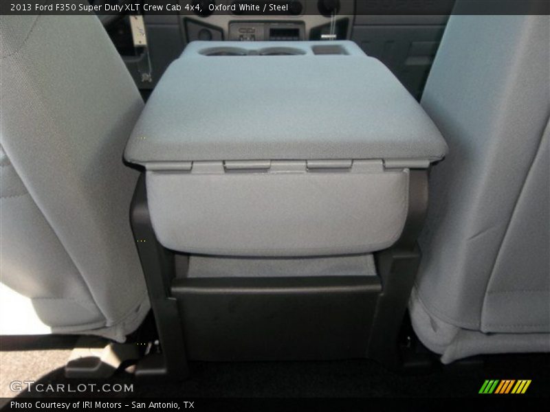 Oxford White / Steel 2013 Ford F350 Super Duty XLT Crew Cab 4x4
