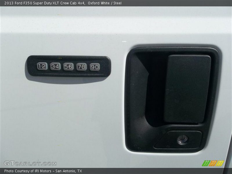 Oxford White / Steel 2013 Ford F350 Super Duty XLT Crew Cab 4x4