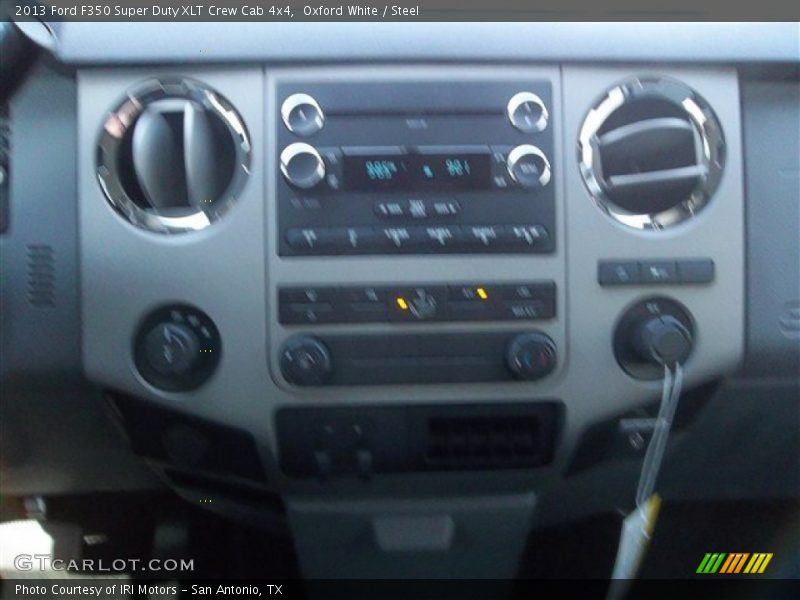 Oxford White / Steel 2013 Ford F350 Super Duty XLT Crew Cab 4x4