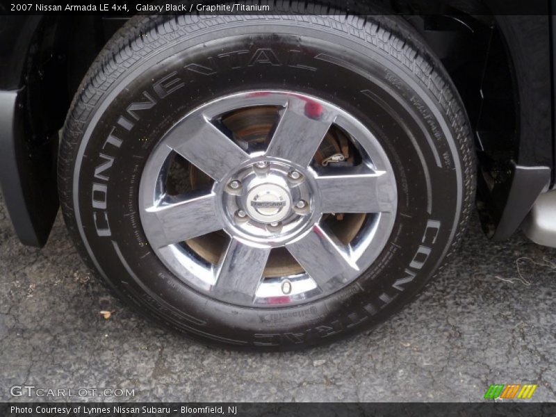 Galaxy Black / Graphite/Titanium 2007 Nissan Armada LE 4x4